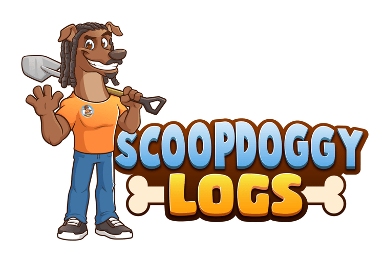 Scoop Doggy Logs mascot logo