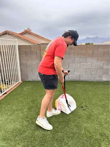 Weekly cleanup by the Scoop Doggy Logs crew